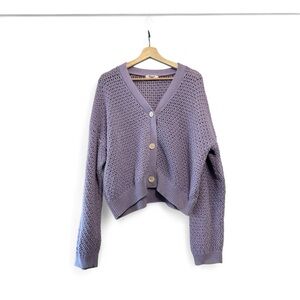 Madewell Purple Women's Cardigan